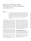 Evolution of Techniques in Hair Transplantation: A 12-Year Perspective
