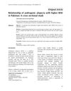 Relationship of androgenic alopecia with higher BMI in Pakistan: A cross sectional study
