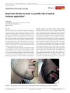Beard hair density increase. A possible role of topical tretinoin application?
