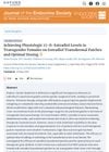 Achieving Physiologic 17-ẞ-Estradiol Levels in Transgender Females on Estradiol Transdermal Patches and Optimal Dosing
