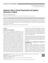 Selenium’s Role on Thyroid Autoimmunity and Cognitive Dysfunction in Elderly