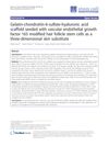 Gelatin-chondroitin-6-sulfate-hyaluronic acid scaffold seeded with vascular endothelial growth factor 165 modified hair follicle stem cells as a three-dimensional skin substitute