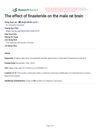 The Effect of Finasteride on the Male Rat Brain