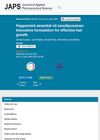 Peppermint Essential Oil Nanoliposomes: Innovative Formulation For Effective Hair Growth