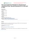 The Acne-Treatment Potential of Cinnamomum Camphora Chvar. Borneol Essential Oil In Vitro and In Vivo