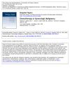 Chemotherapy in Gynecologic Malignancy