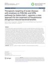 Therapeutic Targeting of Ocular Diseases with Emphasis on PI3K/Akt and OPRL Pathways by Hedera Helix L. Saponins: A New Approach for the Treatment of Pseudomonas Aeruginosa-Induced Bacterial Keratitis