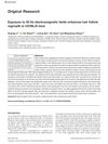 Exposure to 50 Hz Electromagnetic Fields Enhances Hair Follicle Regrowth in C57BL/6 Mice