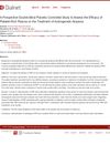 A Prospective Double-Blind Placebo-Controlled Study to Assess the Efficacy of Platelet-Rich Plasma on the Treatment of Androgenetic Alopecia