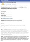 Study of Cutaneous Manifestations in End-Stage Kidney Disease Undergoing Hemodialysis