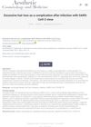 Excessive Hair Loss as a Complication After Infection With SARS-CoV-2 Virus