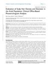 Evaluation of Scalp Hair Density and Diameter in the Arab Population: Clinical Office-Based Phototrichogram Analysis