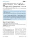 Chronic Restraint Stress Inhibits Hair Growth via Substance P Mediated by Reactive Oxygen Species in Mice