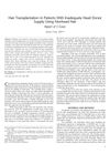 Hair Transplantation in Patients With Inadequate Head Donor Supply Using Nonhead Hair