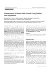 Enhancement of Human Hair Growth Using Ecklonia Cava Polyphenols