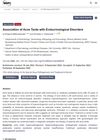 Association of Acne Tarda with Endocrinological Disorders