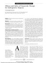 Efficacy and Safety of Finasteride Therapy for Androgenetic Alopecia