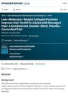 Low-Molecular-Weight Collagen Peptides Improve Hair Health in Adults with Damaged Hair: A Randomized, Double-Blind, Placebo-Controlled Trial