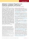 Melatonin: A Cutaneous Perspective on Its Production, Metabolism, and Functions