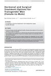 Hormonal and Surgical Treatment Options for Transgender Men (Female-to-Male)