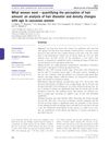What Women Want: Quantifying the Perception of Hair Amount - An Analysis of Hair Diameter and Density Changes with Age in Caucasian Women