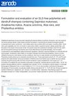 Formulation and Evaluation of an SLS-Free Polyherbal Anti-Dandruff Shampoo Containing Sapindus Mukorossi, Azadirachta Indica, Acacia Concinna, Aloe Vera, and Phyllanthus Emblica