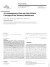 A Contemporary View on Felix Pinkus’ Concept of the Vitreous Membrane