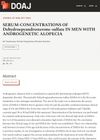 Serum Concentrations of Dehydroepiandrosterone-Sulfate in Men with Androgenetic Alopecia