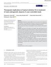 Therapeutic Implications of Topical Cetirizine 1% in Treatment of Male Androgenetic Alopecia: A Case-Controlled Study
