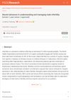 Recent Advances in Understanding and Managing Male Infertility
