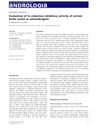 Evaluation of 5α-Reductase Inhibitory Activity of Certain Herbs Useful as Antiandrogens