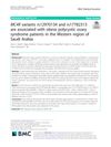 MC4R Variants rs12970134 and rs17782313 Are Associated with Obese Polycystic Ovary Syndrome Patients in the Western Region of Saudi Arabia