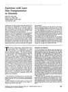Experience with Laser Hair Transplantation in Oriental Patients