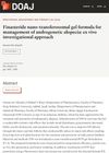 Finasteride Nano-Transferosomal Gel Formula for Management of Androgenetic Alopecia: Ex Vivo Investigational Approach