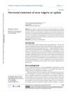 Hormonal Treatment of Acne Vulgaris: An Update