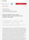 Baricitinib in Pediatric Chronic Immune Thrombocytopenia and Associated Autoimmune Conditions: A Case Report