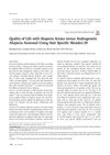 Quality of Life with Alopecia Areata Versus Androgenetic Alopecia Assessed Using Hair Specific Skindex-29