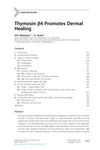 Thymosin Beta 4 Promotes Dermal Healing