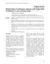 Relationship of Androgenic Alopecia with Higher BMI in Pakistan: A Cross-Sectional Study