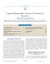 Ligand-Independent Actions of Vitamin D Receptor