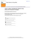 Letter to the Editor: Androgenetic Alopecia; Drug Safety and Therapeutic Strategies