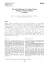 Current Indications of Low-Level Laser Therapy in Plastic Surgery: A Review
