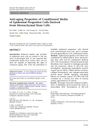 Anti-Aging Properties of Conditioned Media of Epidermal Progenitor Cells Derived from Mesenchymal Stem Cells