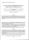 Low Sex-Hormone Binding Globulin Levels in Young Women with Diffuse Hair Loss