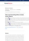 Hair-Loss Preventing Effect of Grateloupia Elliptica