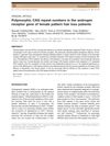 Polymorphic CAG Repeat Numbers in the Androgen Receptor Gene of Female Pattern Hair Loss Patients