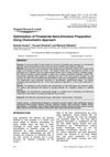 Optimization of Finasteride Nano-Emulsion Preparation Using Chemometric Approach