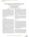 Hair Loss Diagnosis Using Artificial Neural Networks
