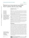 Reduced Serum Brain-Derived Neurotrophic Factor in Patients with First Onset Vitiligo