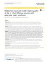 Metformin Improved Health-Related Quality of Life in Ethnic Chinese Women with Polycystic Ovary Syndrome